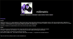 Desktop Screenshot of millimetric.com